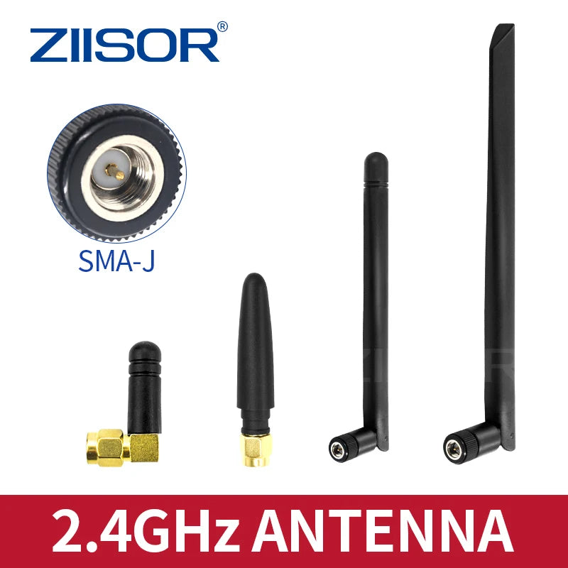 2.4 GHz WiFi Antenna Router Antennas 2.4GHz Antenne for Wireless Module ZigBee SMA Male 2.4G Mini Aerial for  FPV Controllers