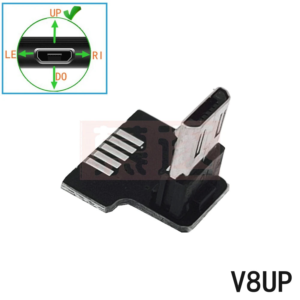 FPV Monitor Standard Mini USB Super Flache flexible FPC Lade Kabel 90 Grad Micro USB Band Kabel 10CM-50CM