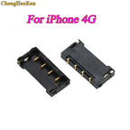 1PCS Battery FPC Plug Connector Battery Holder Clip Contact Replacement on Motherboard for Iphone 4  4G Iphone4  4pin