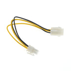 1/2/5PCS ATX 4 Pin Male to 4Pin Female Cable PC CPU P4 Motherboard Power Extension Supply Cable Cord Connector Adapter