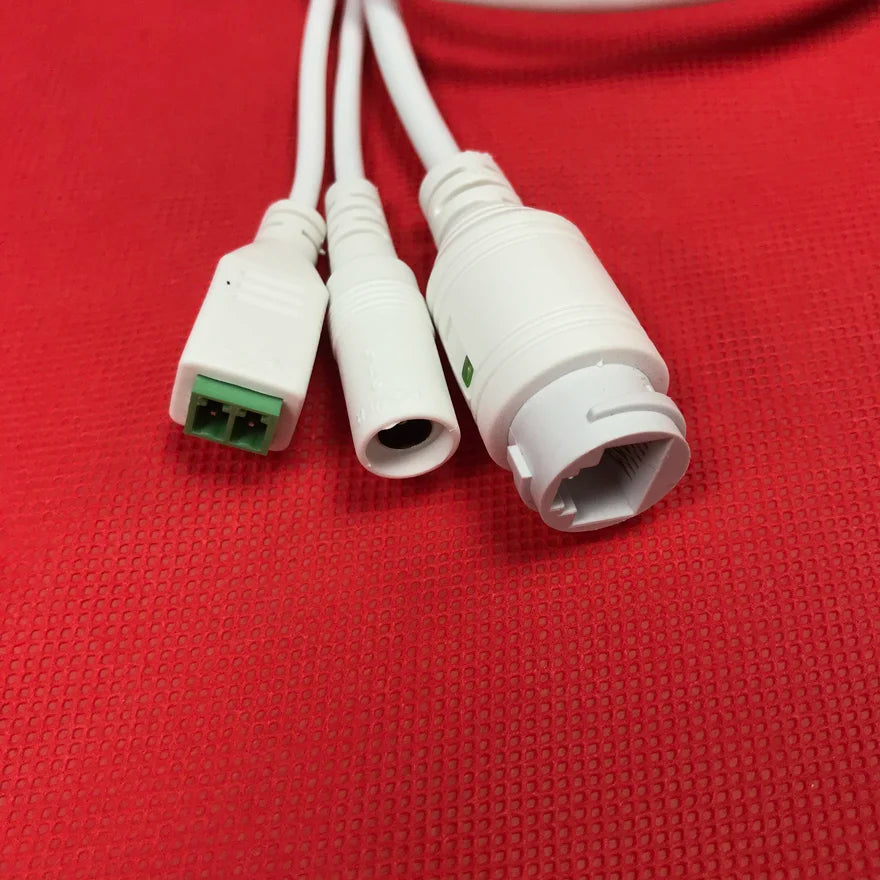 Network Cable RJ45+DC+RS485 For IPC PCB IP Board Module with RS485 Function Haikang XM Dahua Tianshitong Universal Line