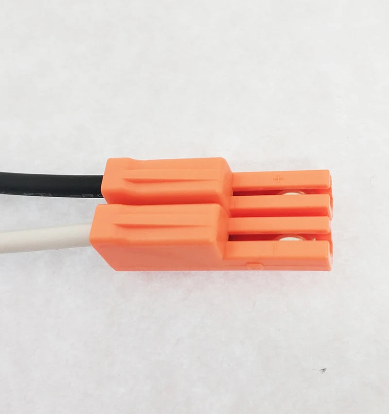 2pcs E26 Edison Screw ETL Approved LED Ceiling Recess Downlight Easy Install Lamp Base Socket With/Out 2p Orange Connector
