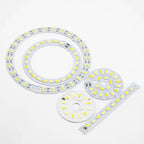 LED Light Beads bulb Light Source SMD 5730 board chip Round 5w 10W 30W Surface night DC 5V Dimmable DIY White Warm repair lamp