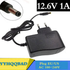 12.6V 1A 18650 Lithium Battery Charger 12V 1A Screwdriver Portable Wall Charger DC 5.5 * 2.1 MM