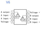 Nvarcher 1PCS V6 Dual OP AMP Upgrade Gold Seal SS3602 MUSES02 OPA627BP For DAC  Headphone Amplifier