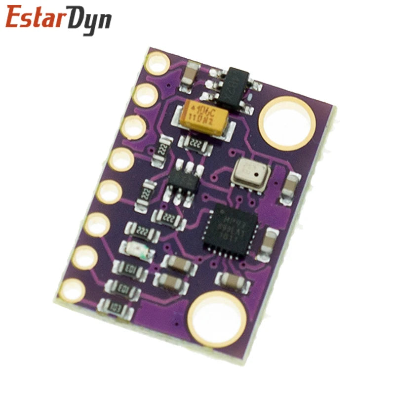 MPU-9250 MPU9250 BMP280 SPI IIC/I2C 10DOF Acceleration Gyroscope Compass 9-Axis Sensor Board Module GY-91 For 3-5V
