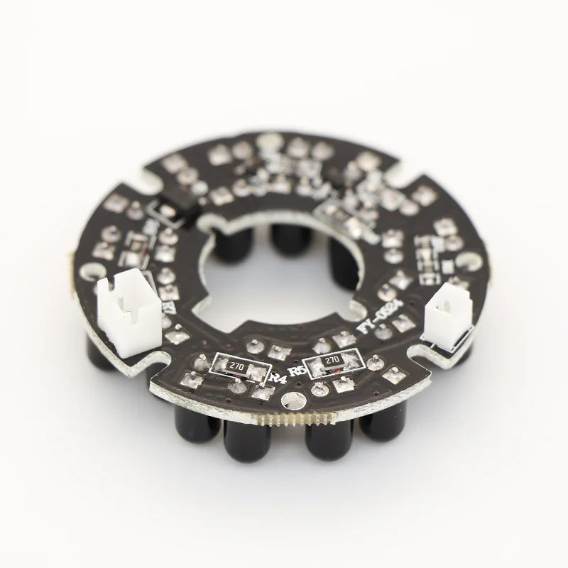 940nm 90 degrees CCTV Accessories infrared light 24 Grain IR LED board for Surveillance cameras night vision diameter 44mm