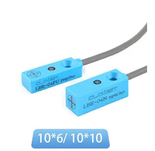 Cloweit 15mm 20mm Micro Hall Effect Sensor IP68 Proximity Magnetic Switch  NPN PNP 3-wire NO/NC DC 12V 24V  Remote Nonpolar