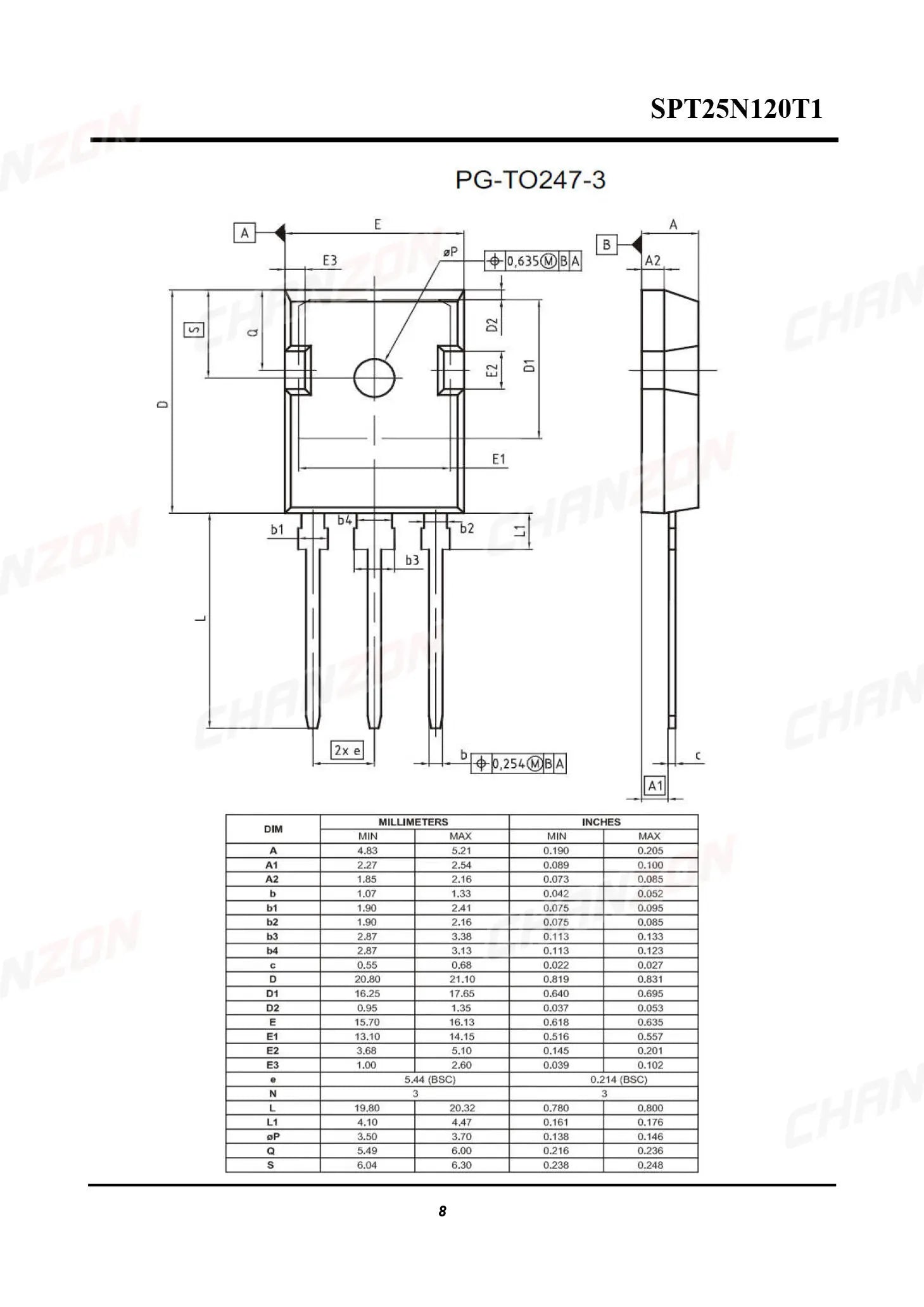 5pcs FGA25N120 TO-3P Field Effect Bipolar Junction Triode BJT IGBT Transistor High Powerful Fets 25A 1200V Integrated Circuits