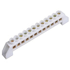 20PCS 5/7/10/12 Hole Bridge Type Zero Line Row Ground Row Ground Copper Bar Distribution Box Connected To Zero Terminal Row