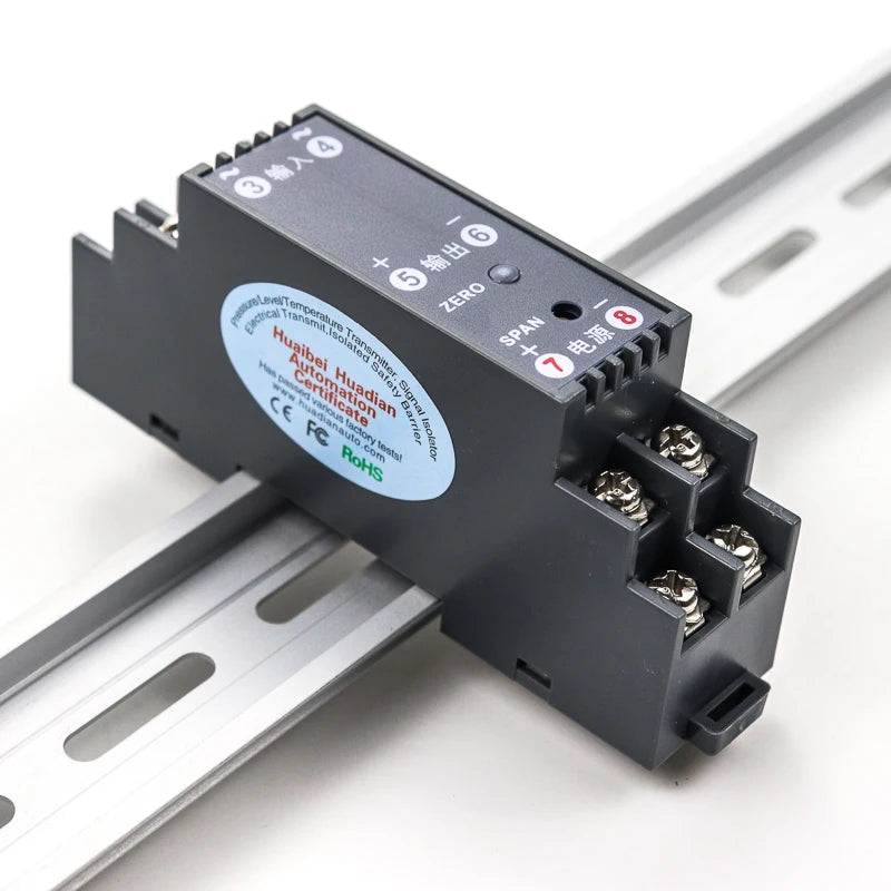 AC 0-5A,0-10A Current Transmitter 4-20mA output DC  ampere signal transducer Current Sensor