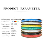 10 Meter Colorful Clear Heat Shrink Tube Shrinkable Tubing Wrap Wire Kits 2:1 Heat Shrink Tube Wrap Wire Sell DIY Connector