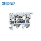 10Pcs ASK1EN 24V/220V LED Light 5*20mm 0.5-10A Fuse Holder Din Rail Terminal Block 4mm² Screw Connector SAK ASK1LDEN ASK 1EN