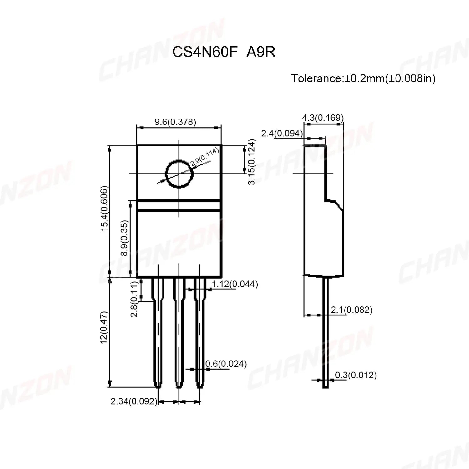 10pcs 10N65 TO-220F N-Channel Mosfet Bipolar Junction Transistor BJT SIC Mos Fets Triode Tube 10A 650V Integrated Circuits