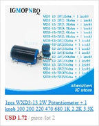 5PCS RX21 10W 6W Wire Wound Resistance 5% 1R 10R 100R 1K 10K 12K 15K 18R 20R 22R 24R 27R 30R 33R 36R 0.1R 0.12R 0.01R 0.05R