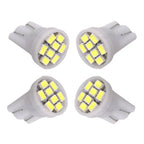 500pcs Promotion Led T10 1206 8leds 8SMD Car Light 194 168 192 W5W 3020 Auto Wedge White Clearance lights DC 12V 24V Adebayor