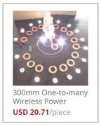 Small 20mm Coil Receiving 300mA High Current Wireless Charging Wireless Power Supply Module XKT412-28