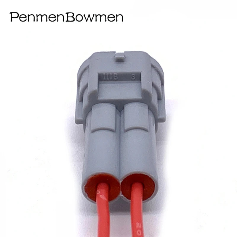 1 Set 2 Pin Car Fuel Injector Electrical Cable Connectors Waterproof Female Male Wire Harness Plug 6189-0060 6180-2405