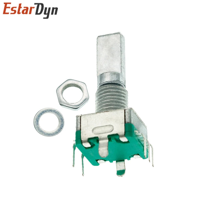 Rotary Encoder Module for Brick Sensor Development Round Audio Rotating Potentiometer Knob Cap EC11