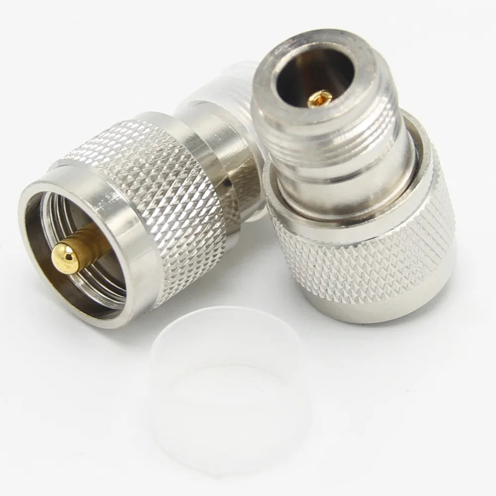 UHF To N RF Coaxial Connector SL16 M Type Male To N Type Female Connector PL259 SO239 UHF To N Type RF Connector 1pcs