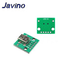 5/50/100PCS Javino DIY Male Connector / MINI MICRO USB to DIP Adapter 2.54mm 5pin Female Connector KIT
