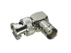1Pcs BNC Male plug to BNC Female jack Right angle RF Adapter Connector Coaxial High Quanlity