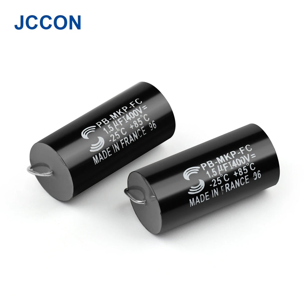 1Pcs MKP Capacitor Audiophiler Kondensotor HIFI Fever Electrodeless Audio Metal Film 400V 630V 1.5UF 1.8UF 2.2UF 3.3UF 4.7UF