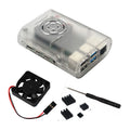 Raspberry Pi 4 Model B ABS Case with Cooling Fan and Heatsinks Kit