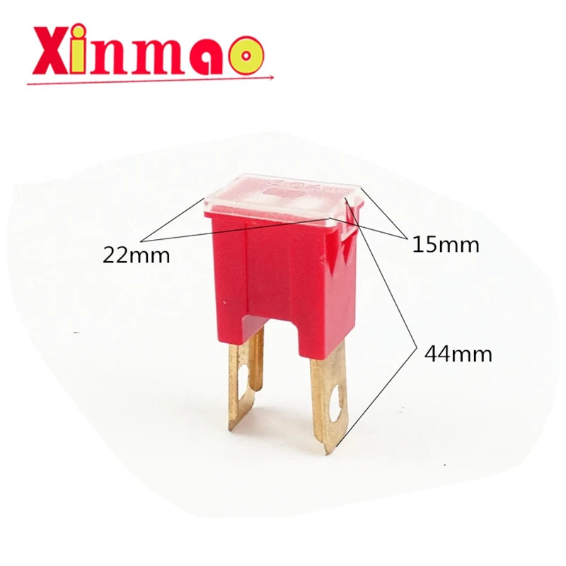 2PCS Automotive Car Truck Van Square Fuse Long Feet Male Fuse 20A 30A 40A 50A 60A 70A 80A 90A 100A 120A