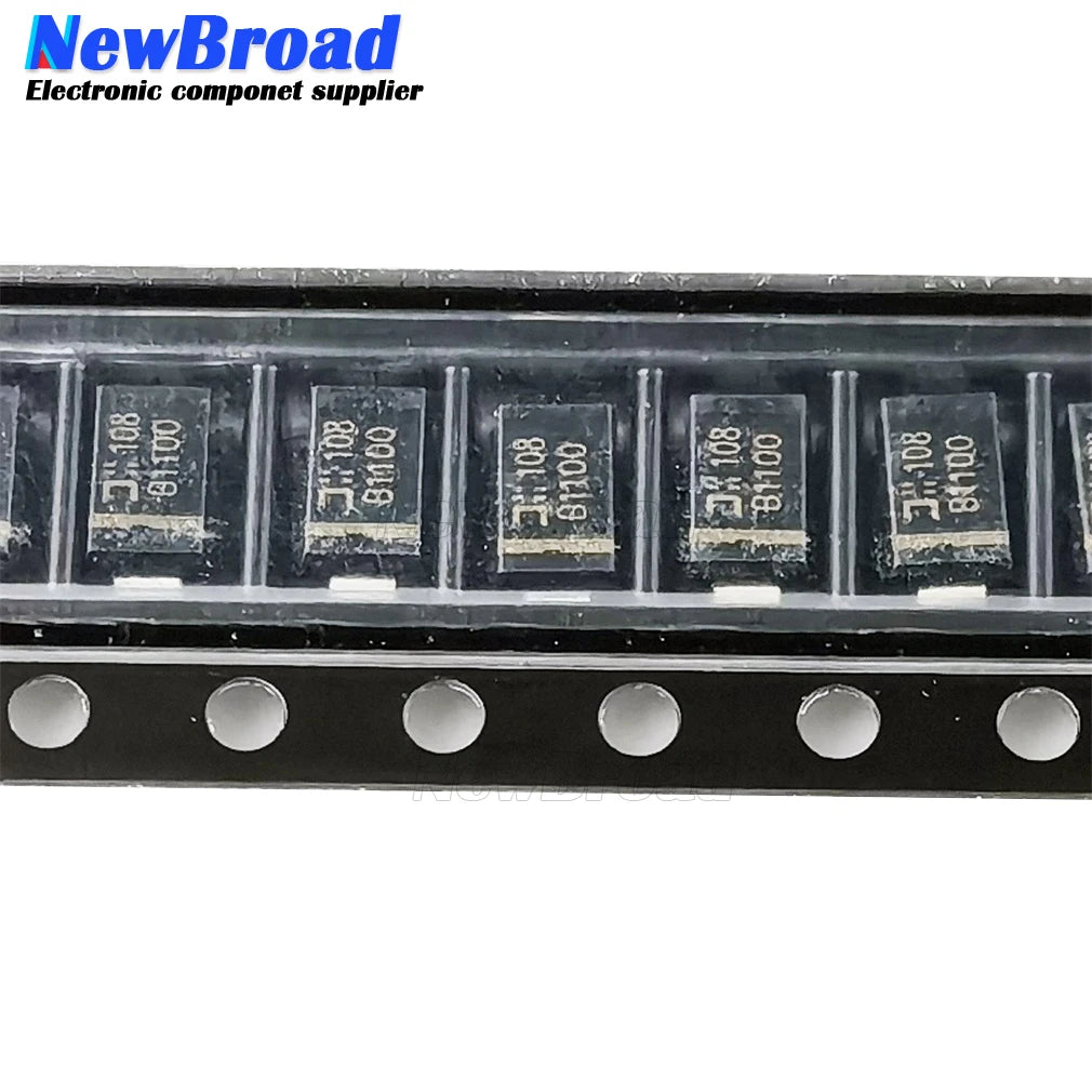 20PCS NEW Schottky Diode B1100-13-F SMA B1100B-13-F B1100LB-13-F B1100CARP SMB DO-214AC 100V 1A
