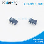10PCS MIC5219-3.3BM5 SOT23 MIC5219-3.3 MIC5219 3.3V ldo New   fast delivery