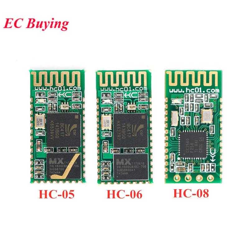 HC-05 HC-06 HC-25 HC-09 HC-04 HC-12 HC-08 HC-02 HC-42 WIFI RF Wireless Bluetooth-compatible BLE Master-slave Module HC05 HC06