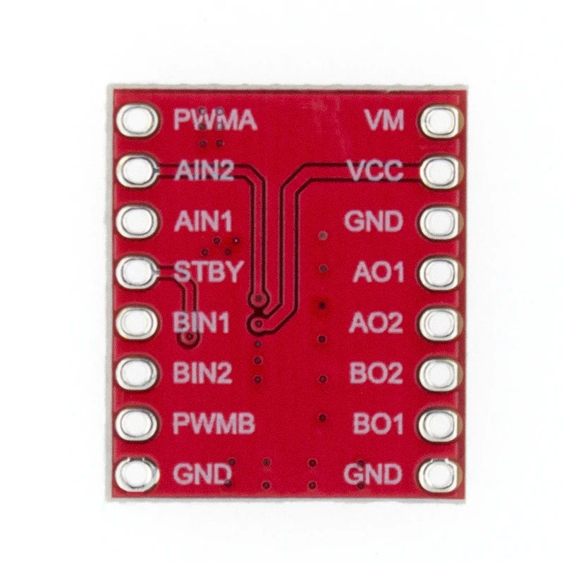 TENSTAR 2pcs TB6612 Dual Motor Driver Board 1A TB6612FNG  Microcontroller