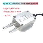 QDF70B -10kPa-10kPa 4-20mA 0-10V Wind Differential Pressure Transmitter Air Pressure Sensor