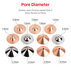 Ultrarayc Laser Nozzles Chrome-plated Double Layers D28 Caliber 1.2mm-1.6mm for Penta Sonic Cutting Metal