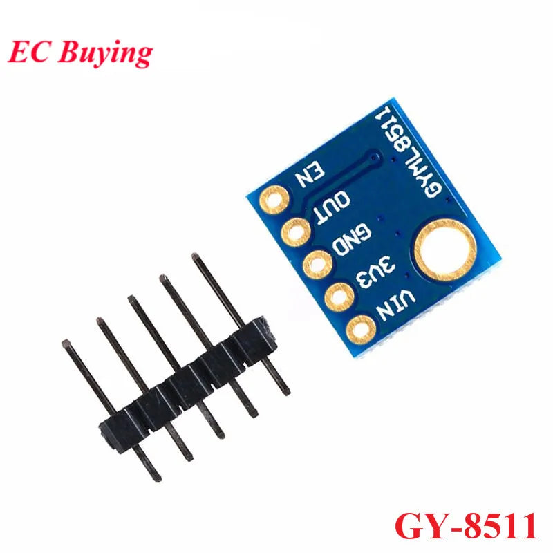 10Pcs/1pc UV Detection Sensor Module CJMCU-GUVA-S12SD VEML6075 VEML6070 UVA UVB S12SD ML8511 Ultraviolet Ray Light For Arduino