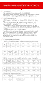 Anti-Clogging Submersible Liquid Level Sensor Water Tank Pressure Transmitter 4-20mA 0-10V RS485 Water River Level Transmitter