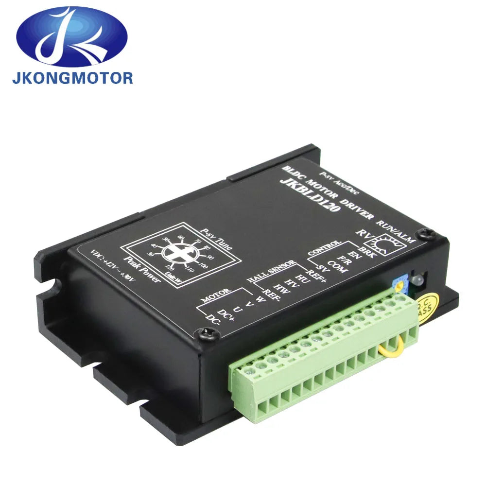 Jkongmotor 42BLS03 BLD120 Brushless DC Motor 4.8A 77.5W 24V 4000rpm 42 BLDC Motor With Hall Sensor for Textile Machinery Robot
