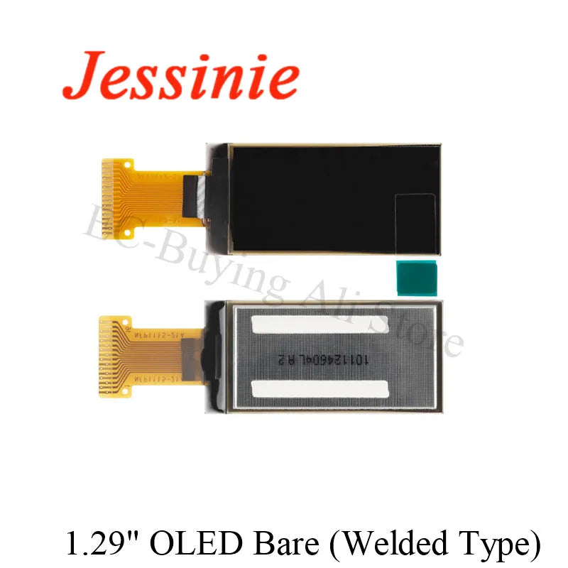 1.29 Inch OLED Module 1.29" 12864 Screen White 128X64 OLED LCD LED Display Module IIC SPI Interface CH1115 for Arduino 4Pin 7Pin