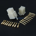 2/5/10 Sets 2.8mm Electrical Wire Connectors Kit Male Female Cable Terminal Plug for Cars Motorcycles 2/3/4/6/9 Pin Options