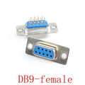 DB9 DB15 DB25 DB37 Male and Female RS232/9/15/25/37 Pin DB plug for welding plate connectors