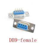 DB9 DB15 DB25 DB37 Male and Female RS232/9/15/25/37 Pin DB plug for welding plate connectors