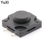 10PCS 12*12*5MM Tact Switch Push Button Switch 12V Copper 4PIN DIP Micro Waterproof Switch Button for TV Toys Home Use Button