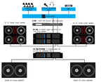 Sinbosen Digital audio processor 4 input 8 output loudspeaker management system AP48