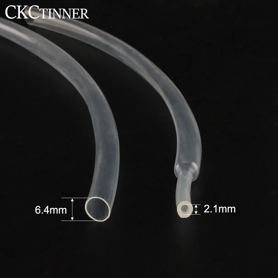 Transparent 3: 1  1 m / lot heat shrink tube with double wall glue tube diameter 1.6 / 2.4 / 3.2 / 4.8 / 6.4 / 7.9 / 9.5 / 12.7m