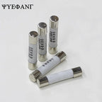 10PCS 6x30mm Ceramic Fuse Tube Fuse 500V 0.5A 1A 2A 3A 4A 5A 6A 8A 10A 12A 15A 20A 25A 30A Fast Fusing 6*30mm
