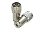 1Pcs Connector N Type Clamp For RG58 RG142 / RG8X LMR240 / RG5 RG6 / RG8 LMR400 RF Coaxial Male plug & Female jack