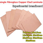 1pcs single Fibreglass Copper Clad Laminate Experimental breadboard 7x10 10x15 15x20 20x20 20x30 30x40 50x60cm PCB