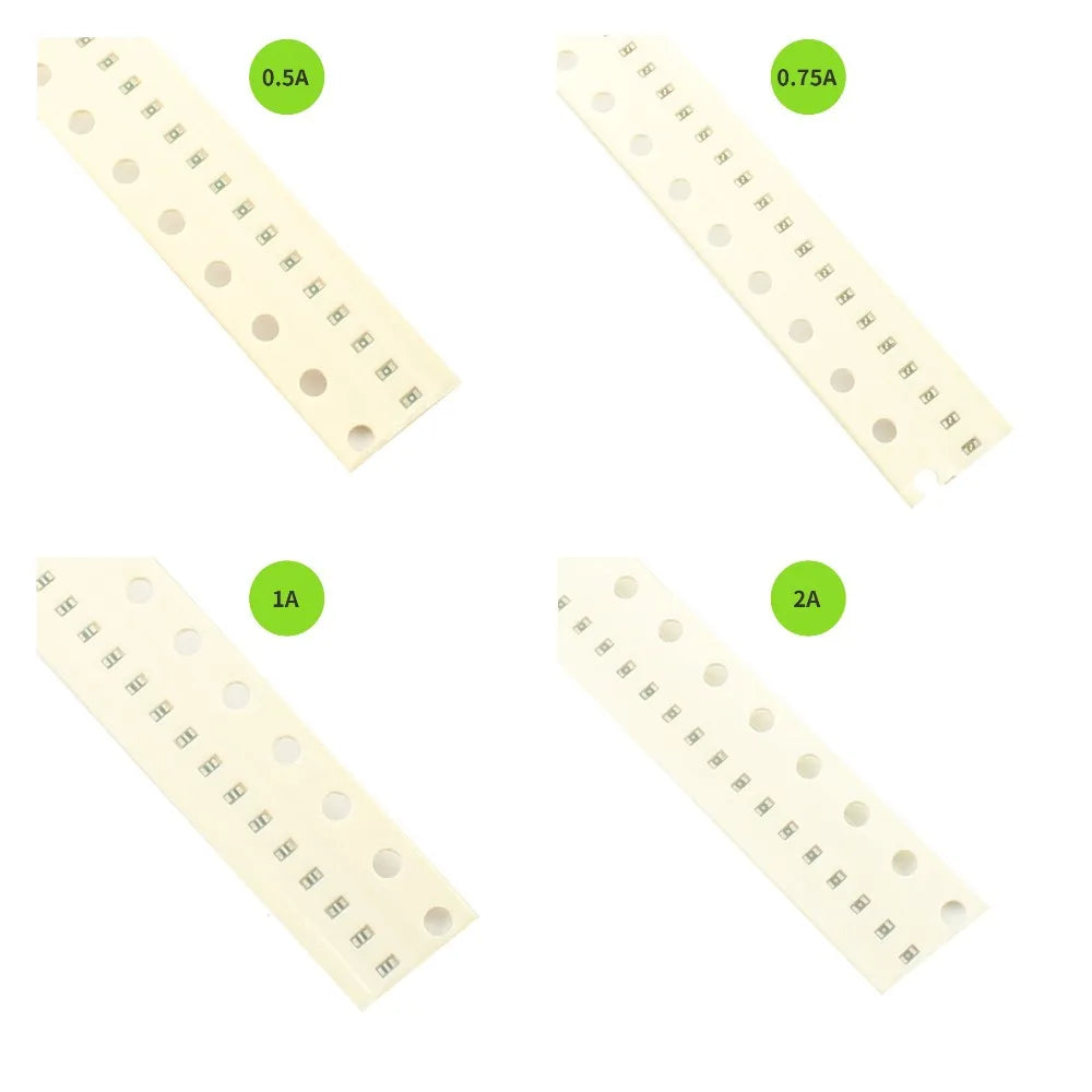 10pcs Micro LF 0402 SMD Fuse 0.5A 500mA 0.75A 1A 1.5A 2A 2.5A 3A 5A 32V FF Very Fast Acting 435 Surface Mount SMT