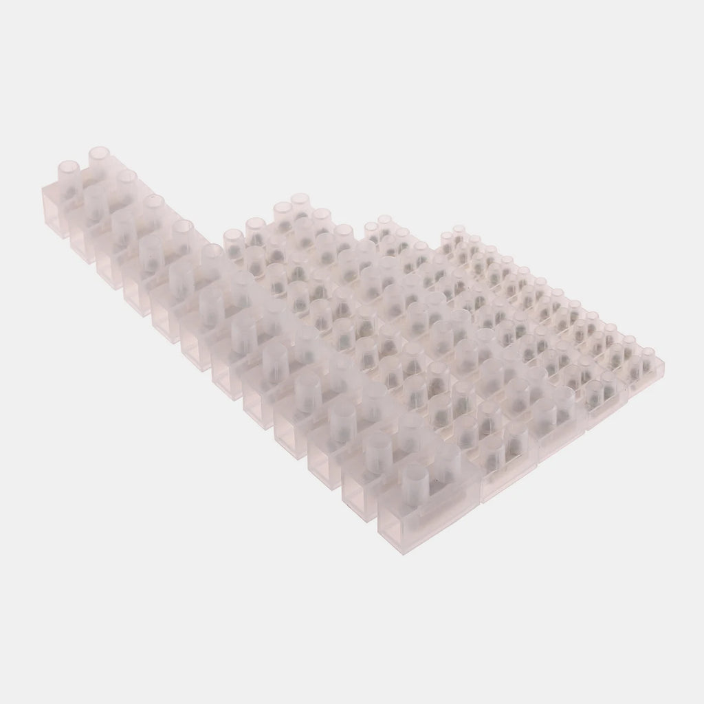 12 Position Plastic Terminal Block Wire Connector Screw Electric Barrier Strip X3-0512 X3-1012 X3-2012 X3-3012 X3-6012